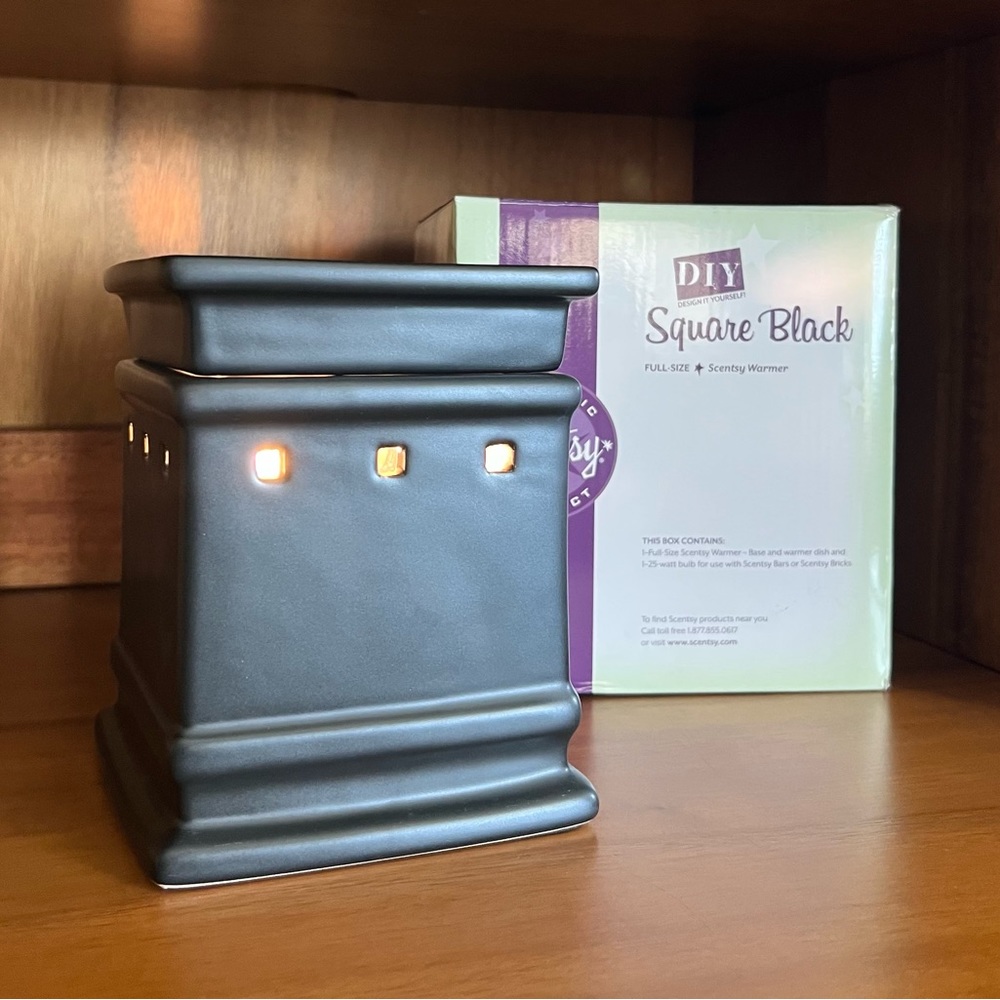 Scentsy Full Size Black DIY Wax Warmer